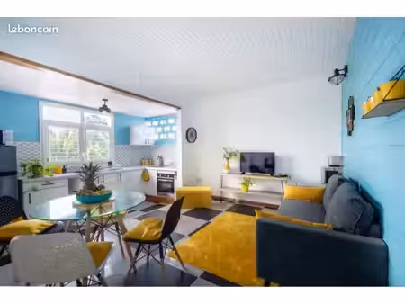 f2 meublé 40m²  fort-de-france  disponible immédiatement