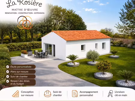 ⭐️ opportunité rare – maison neuve 80 m² + terrain arboré – vars / la boixe ⭐️