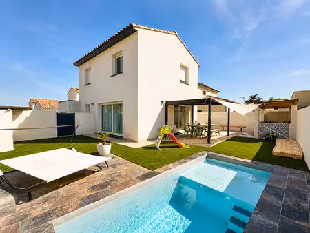 villa - lespignan - 4 pièces - 85.75 m²