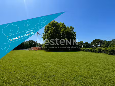 plescop à vendre terrain constructible 524 m² en impasse aux portes de vannes