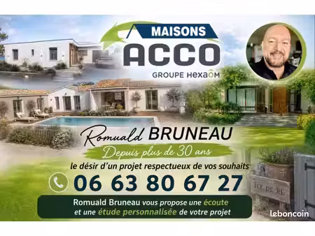 terrain 263 m² la jarne