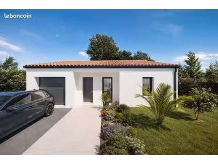 maison 66 m² avec terrain à saint-jean-de-liversay