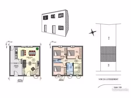 maison 4 pièces 80 m²