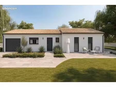 maison de 88.47 m² sur un terrain de 543 m² à fontcouverte en charente-maritime (17)