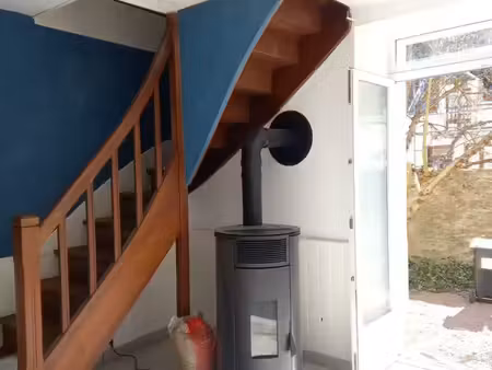 maison avec cour et garage chateauneuf sur cher