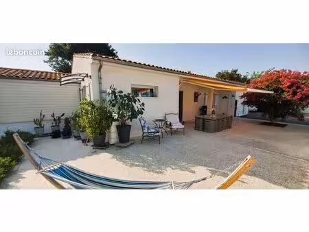 maison de plain-pied avec grand terrain – port et plages à pied