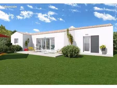 projet de construction d'une maison 3 chambres de 96.73 m² sur un terrain à bâtir de 915 m
