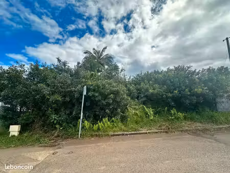 a vendre terrain de 865m2 dont 465m2 constructible sur jean petit / saint joseph