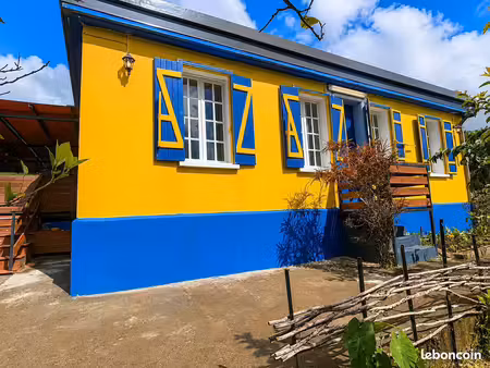 maison créole 90 m² sur 1 449 m² de terrain