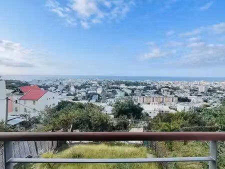 t2 40m2 bellepierre meublé climatisé internet proche chu