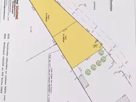 a vendre - loury - terrain a batir