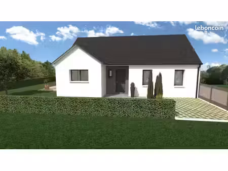 projet de construction d'une maison 73 m² avec terrain à chatelaudren (22)