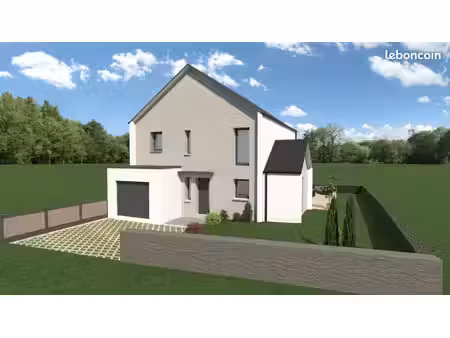 projet de construction d'une maison 138 m² avec terrain à dinan (22)