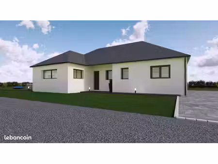 projet de construction d'une maison 143.85 m² avec terrain à loudeac (22)