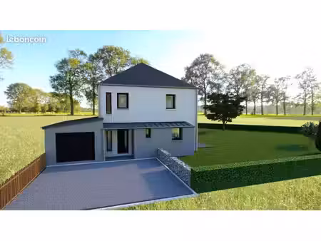 projet de construction d'une maison 113 m² avec terrain à saint-judoce (22)