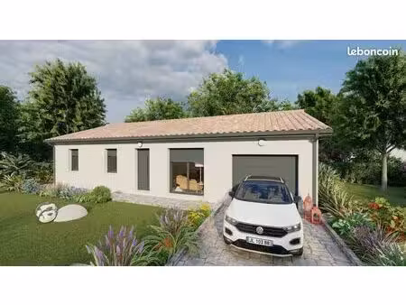 projet de construction d'une maison 83.63 m² avec terrain à la souterraine (23)