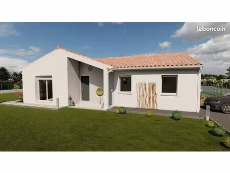 projet de construction d'une maison 94.64 m² avec terrain à cause-de-clerans (24)