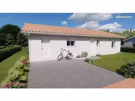 projet de construction d'une maison 99.69 m² avec terrain à creysse (24)