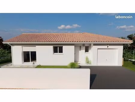 projet de construction d'une maison 94.24 m² avec terrain à saint-capraise-d'eymet (24)