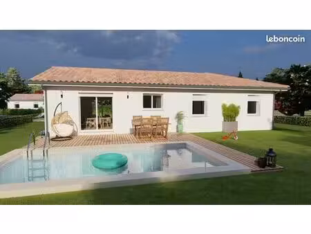 projet de construction d'une maison 103.25 m² avec terrain à saint-pierre-d'eyraud (24)