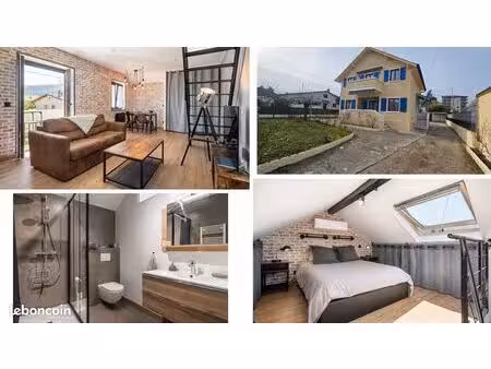 maison avec 3 appartements locatifs rentabilité 7 à 8 %