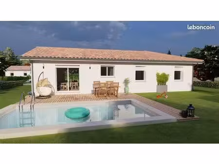 projet de construction d'une maison 103.25 m² avec terrain à mensignac (24)