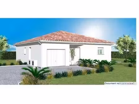 projet de construction d'une maison 89 m² avec terrain à saint-germain-et-mons (24)