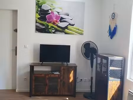 joli cocooning studio meublé refait à neuf  éligible apl  disponible immédiatement  parkin