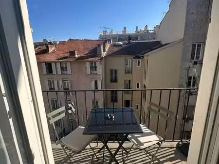 ? 2 pièces meublé étudiant – nice centre / gare – balcon & climatisation