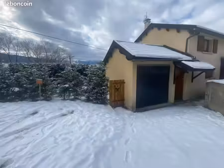 chalet avec garage et jardin terrasse