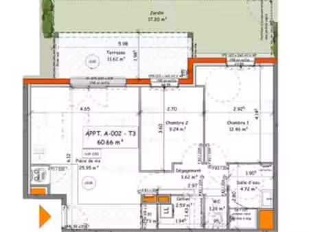vente appartement 3 pièces à brem-sur-mer (85470) : à vendre 3 pièces / 61m² brem-sur-mer