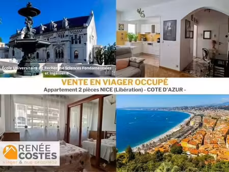 viager occupé - f85 ans - nice (06000)