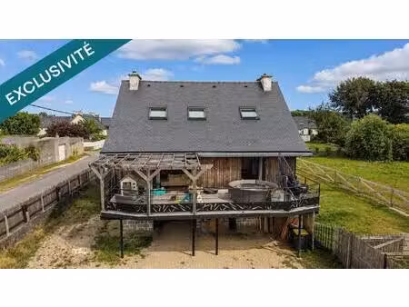 plouigneau – maison familiale entièrement rénovée de 135 m² – 4 chambres – terrain de 1 30