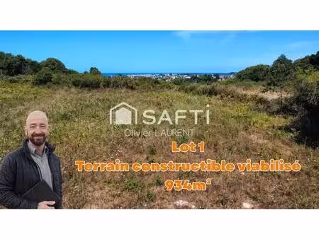 terrain constructible viabilisé