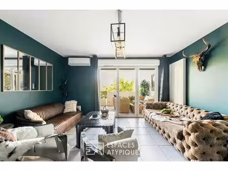 l'écrin végétal : appartement contemporain baigné de lumière