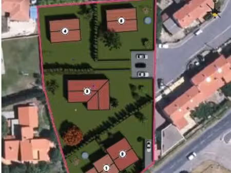 parcelle de terrain constructible de 515m2 dans nouveau lotissement