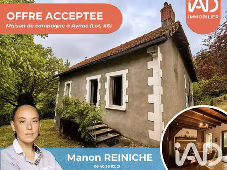 maison de campagne à aynac (46120)