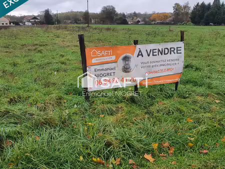 superbe terrain constructible  borné d'environ 1700 m²