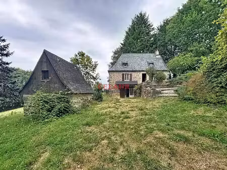 jolie maisonnette en pierre avec dependance sur 8419 m²