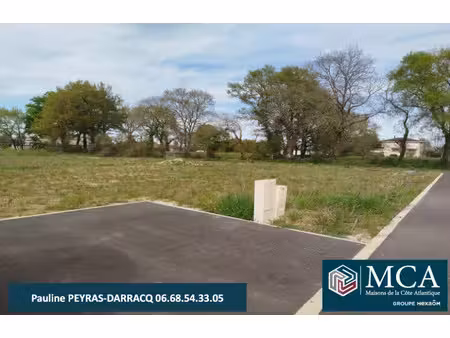 vente terrain 628 m² à pomarez (40360)  46 000 €