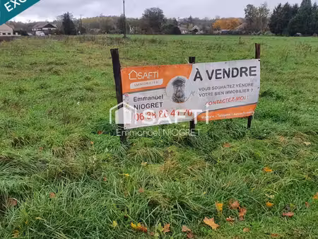 vente terrain 1686 m² labruyère (21250)