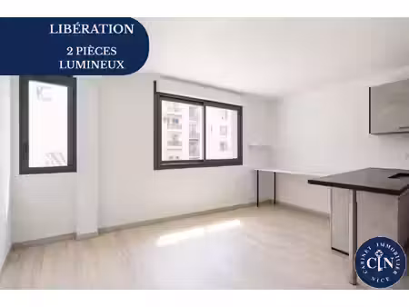 2 pièces 42 m² - calme et moderne - libération