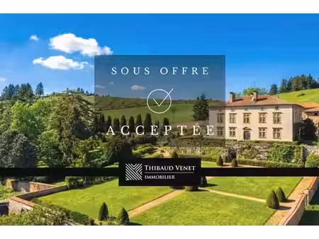 prestigieux château de 498 m2 en vente - amplepuis  france