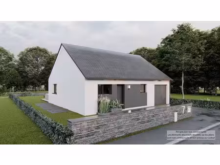 vente maison neuve 3 pièces 76 m² à merlevenez (56700)  271 000 €