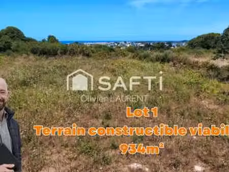 vente terrain à trévou-tréguignec (22660) : à vendre / 934m² trévou-tréguignec