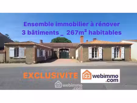 maison - 267.9m² - talmont-saint-hilaire