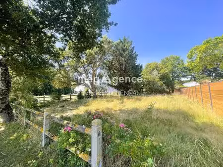 terrain constructible  627m²  st leger sous cholet