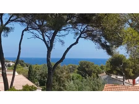 terrain les issambres 1500 m2 - aperçu mer