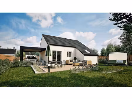 vente maison neuve 3 pièces 48.93 m² à port-en-bessin-huppain (14520)  158 700 €