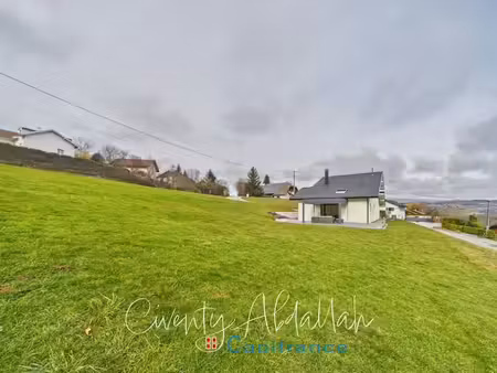 filliere (74) villa contemporaine avec vue panoramique sur un terrain de 6330 m²